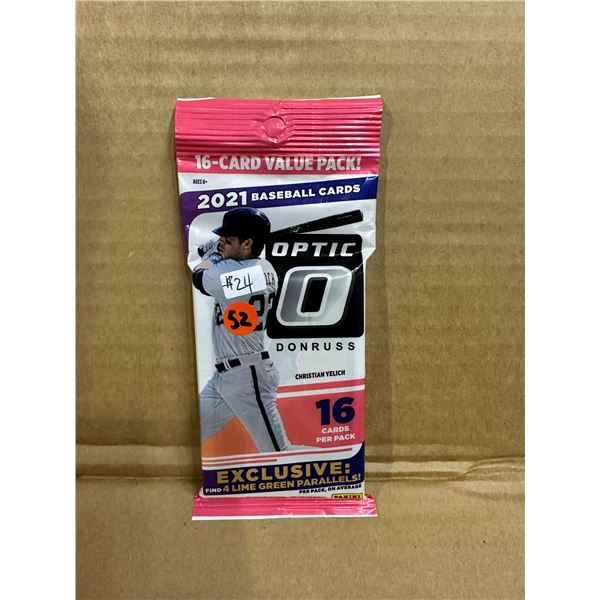 2021 Donruss Optic 16 Card Value Pack