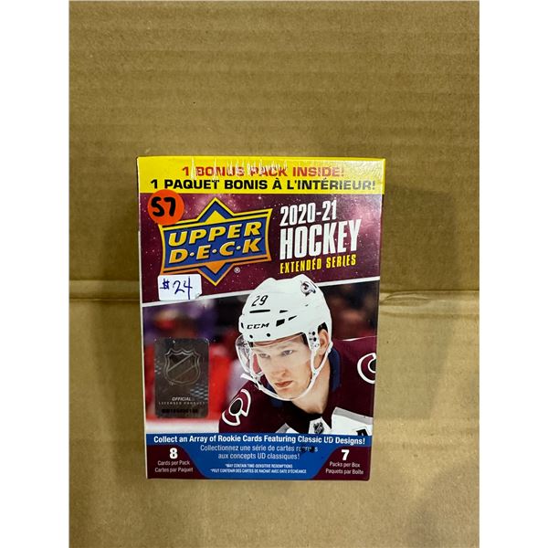 Booster Box - 2020-2021 Upper Deck Extended Series Hockey