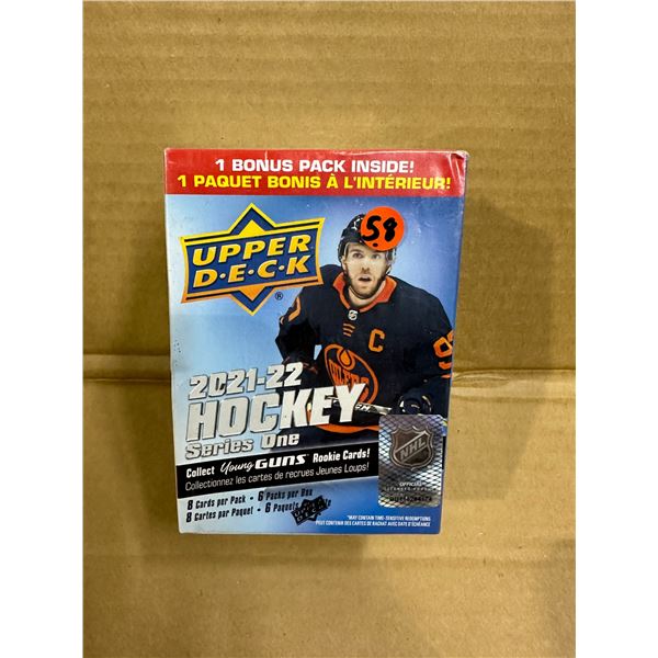 Booster Box - 2021-2022 Upper Deck Series One Hockey