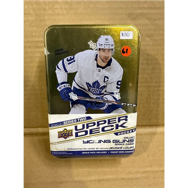 Booster Tin - 2020-2021 Series Two Upper Deck Hockey