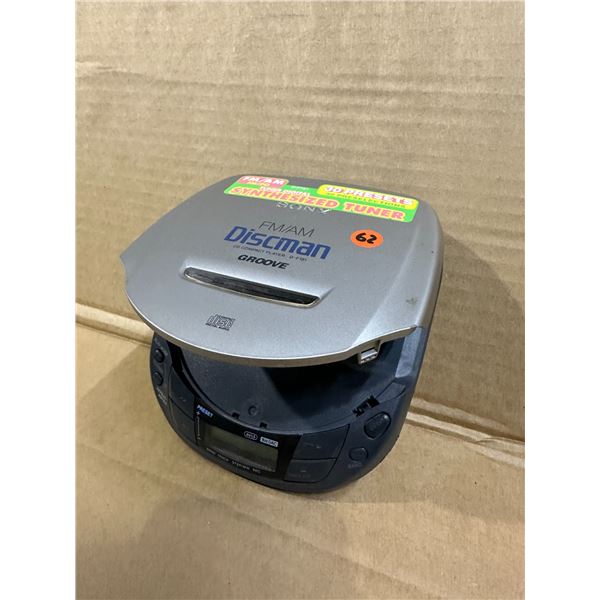 Sony Groove FM/AM Discman CD Player