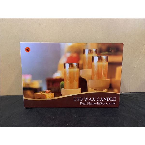 LED Wax Candle Set