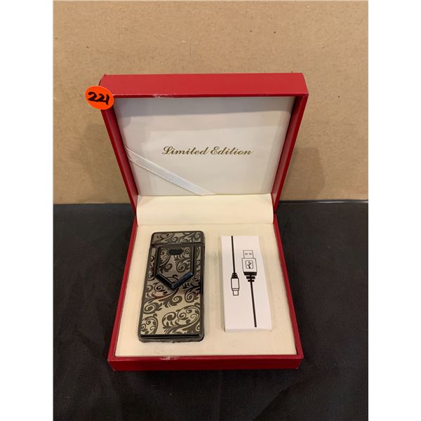 Electronic Lighter connects with Micro USB