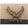 Image 1 : Solid Brass Eagle Key Hanger