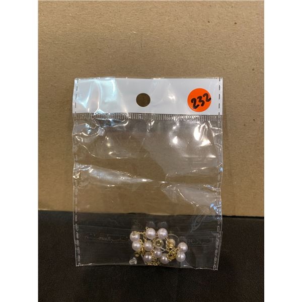 Decorative Earings - Pearl-Like Costume Jewelry