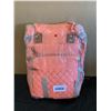 Image 1 : Salmon-Pink Color Diaper Bag Backpack