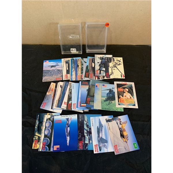 1991 DSI Desert Storm Weapons & Specifications Complete Set 1-50