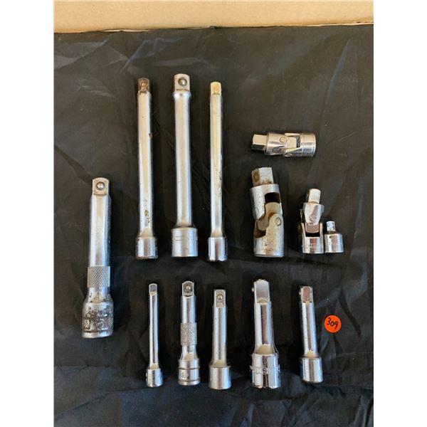 Lot of socket extensions etc