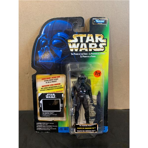 Kenner The Fighter Pilot The Power Of The Force Action Figure With Slide