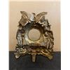 Image 2 : Vintage Warner Army Navy US Eagle Figural Cast Iron Clock Case Body