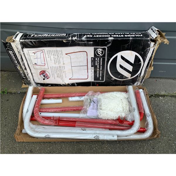 60" Folding Steel Hockey Net