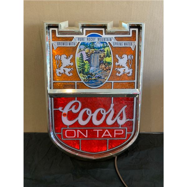 Coors On Tap Vintage Beer Light