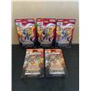 Image 1 : Lot of 5 Yu-Gi-Oh Blazing Vortex  & Lightning Overdrive Trading Cards