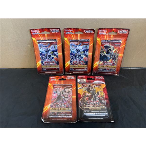 Lot of 5 Yu-Gi-Oh Trading Cards
