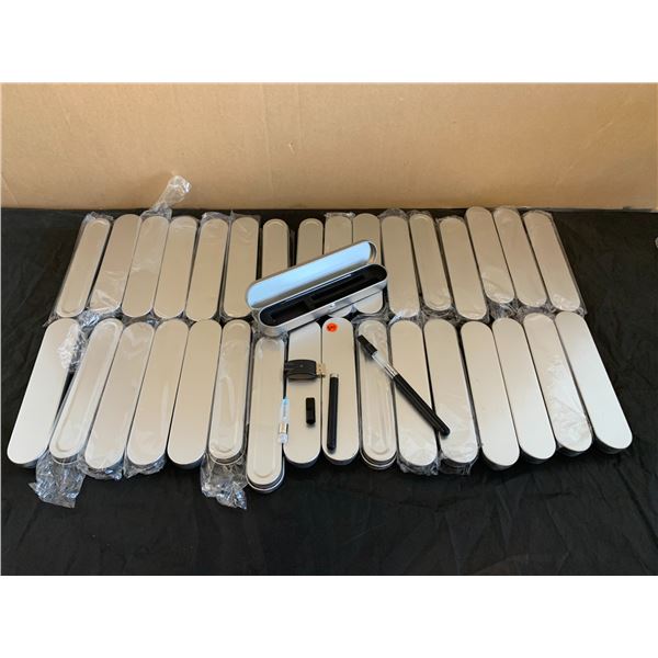 Lot of 33 Refillable Vape Carts With Battery & Chargers