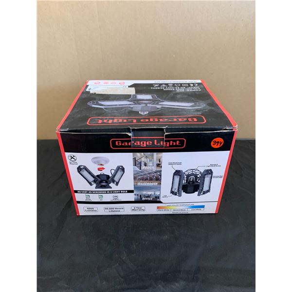 LED Deforamable Garage Light 6000 Lumens