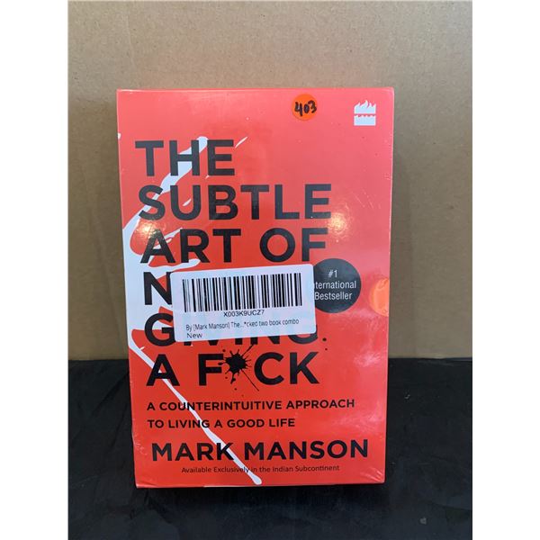 2 Pack - The Subtle Art Of Not Giving A F**K & Everything Is F**KED! Books