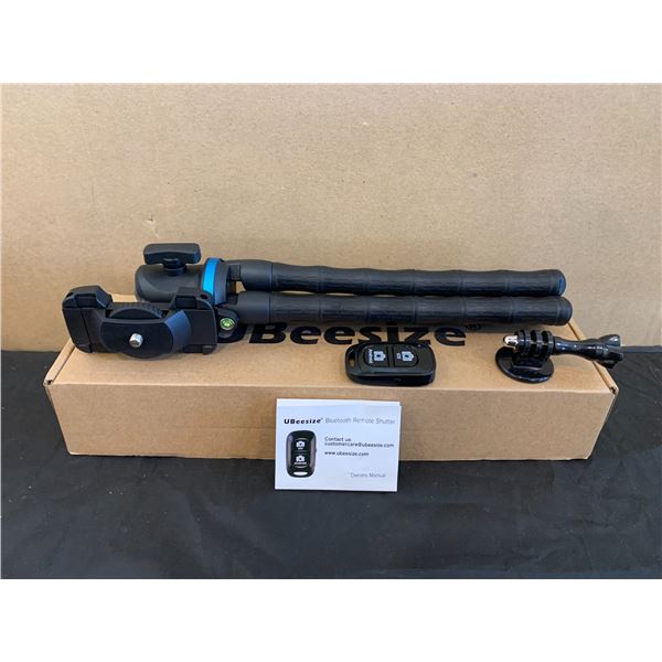 Ubeesize Flexible Phone Stand Tripod With Bluetooth Remote