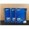 Image 1 : Lot of 3 Hilroy 200 Page Subject Notebooks