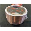 Image 2 : Lot of 2 Terart Copper Foil Tape - 2" x 20 Feet