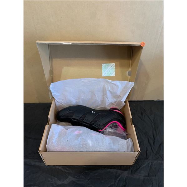 Women's Cycling Shoes Size 44 - Pink/Black
