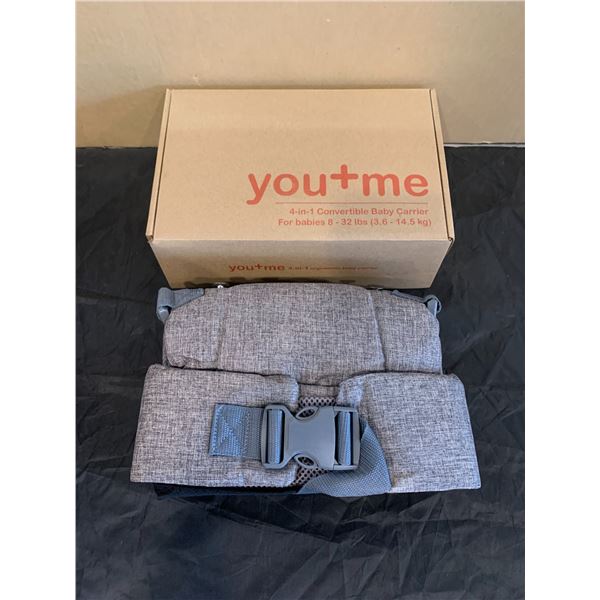 4-in-1 Convertible Baby Carrier for Babies 8-32lbs