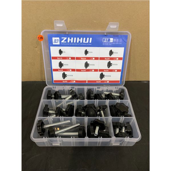 ZHIHUI Hex Shaped Star Nobs Assortment Kit (27 PCS)