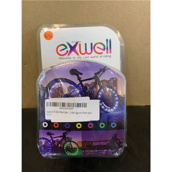 Exwell LED Bike Wheel Lights 4 PCS