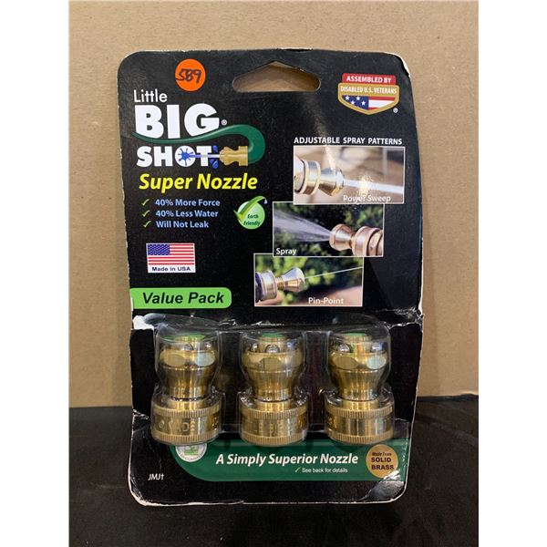 Little Big Shot Super Nozzle Value Pack of 3