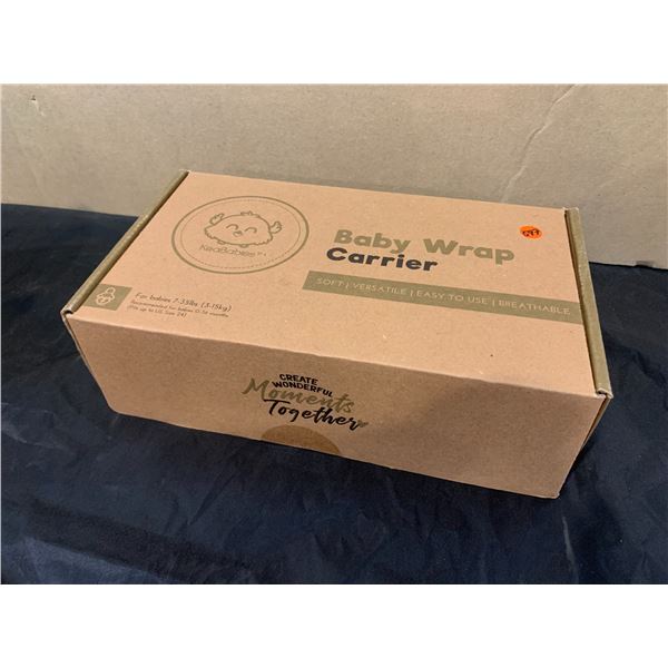 Baby Wrap Carrier - 7 to 35lbs - Baby Blue