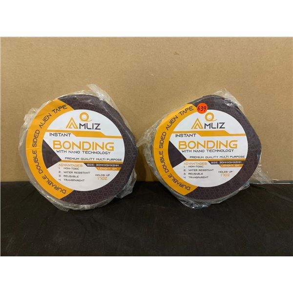 Lot of 2 MLIZ Durable Double Sided Alien Tape Length 5M