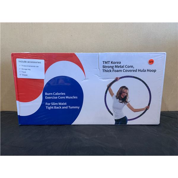 TMT Korea - Strong Metal Core Thick Foam Covered Hula Hoop