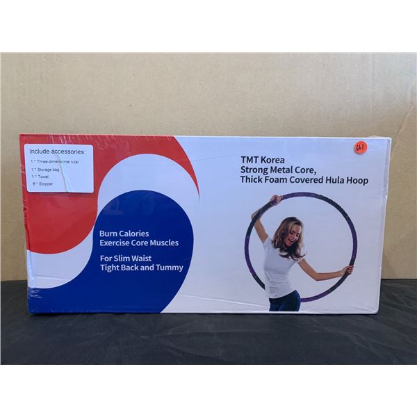 TMT Korea - Strong Metal Core Thick Foam Covered Hula Hoop