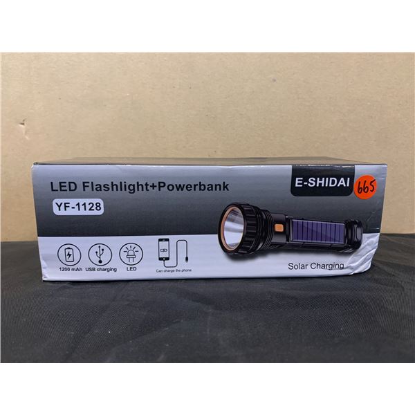 E-Shida LED Flashlight + Powerbank
