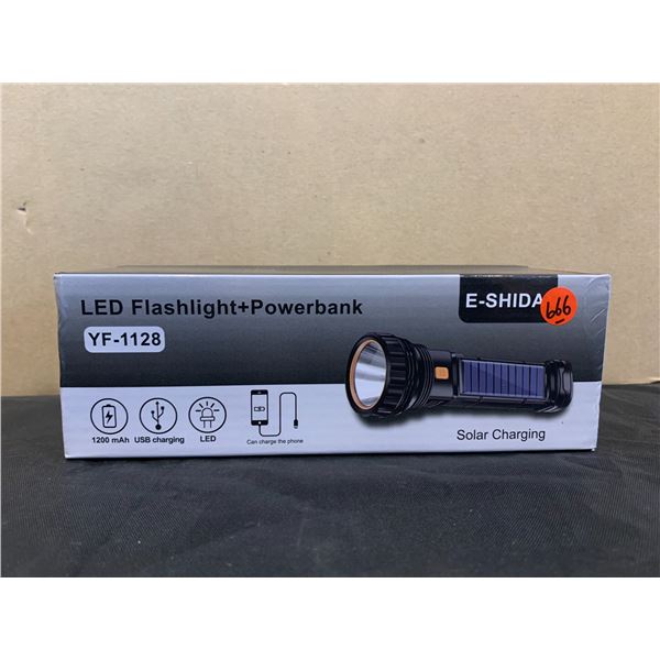E-Shida LED Flashlight + Powerbank