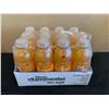 Image 1 : Lot of 12 x 591ml Vitamin Water - Orange