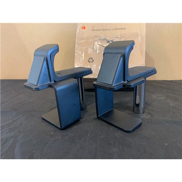 Lot of 2 Heavy Duty J-Hooks - Strength Training