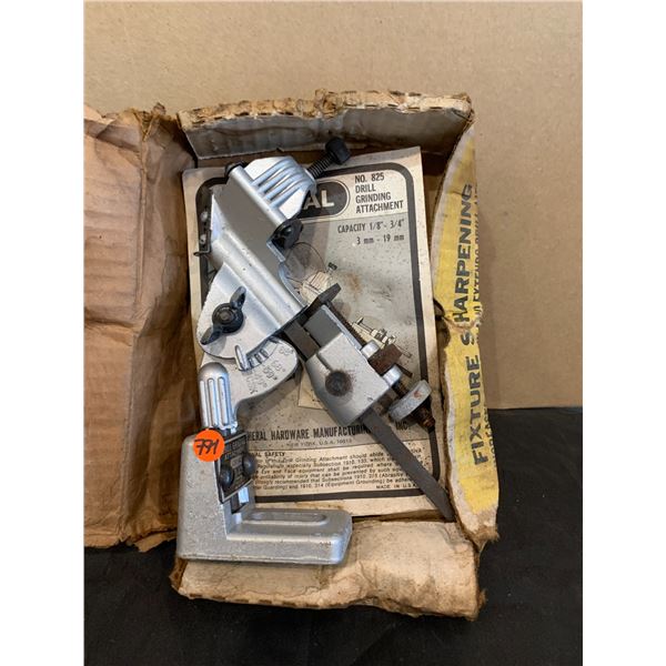 Vintage General Drill Grinding Attachment