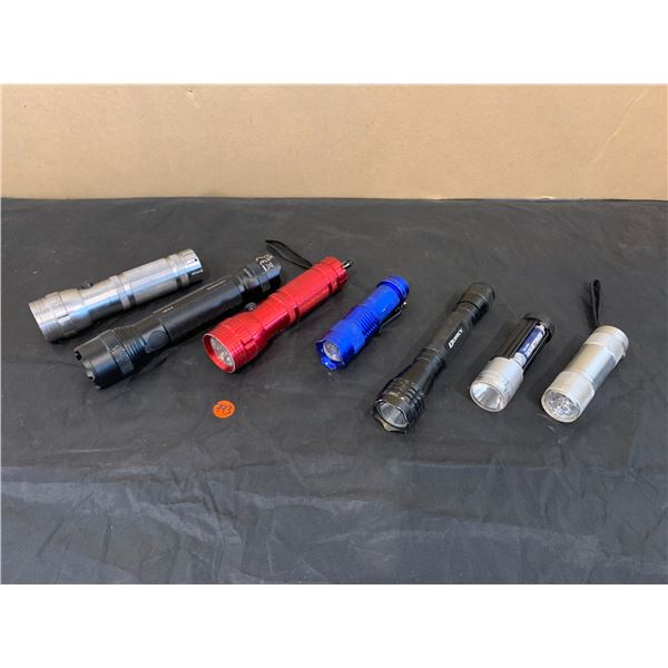 Lot of Six (6) Flashlights