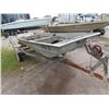 Image 1 : 1967 Alum. 12' Jon Boat w/Trailer and Title, - Vin # FLZ774191075