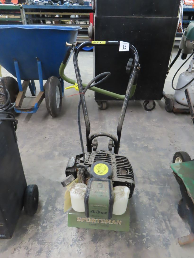 Sportsman Gas Mini Roto Tiller - Bay Area Auction Services