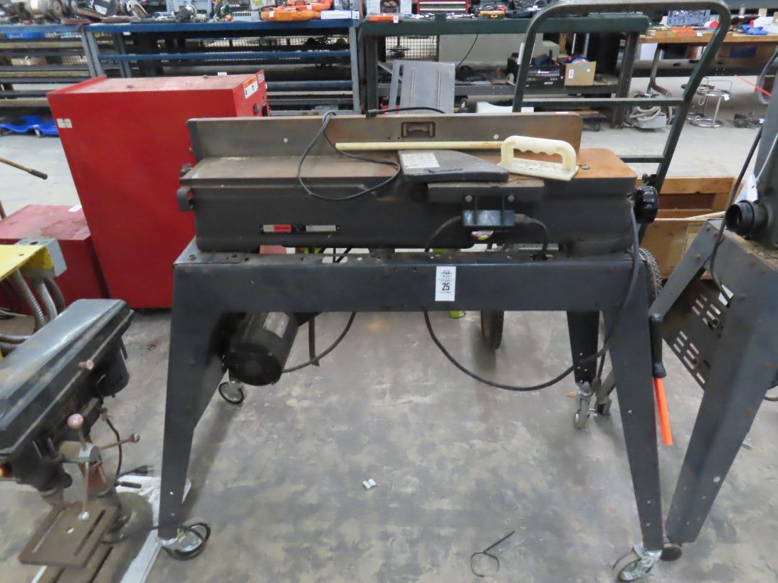 Craftsman Engine Stand Craftsman Jointer on Rolling Stand