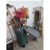 Image 1 : Waste Cans w/Squeegie/Yard/Maintenance Tools