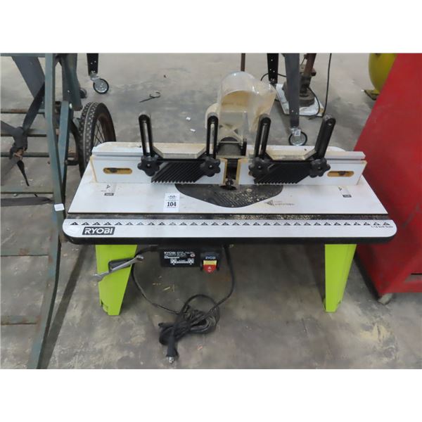 Ryobi Router Table