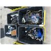 Image 1 : Lidded Totes 4 w/Asst. Power Cords