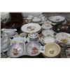 Image 2 : Table Lot of Asst. China, Lamp, Home Goods