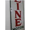 Image 2 : Sinclair Opaline Metal Sign -  15"  X  60"