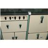 Image 2 : Vintage Enamel Painted Gas Range Oven