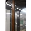 Image 2 : Mahogany Full Vision Curio - (Needs Glass Shelves)