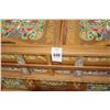 Image 2 : Costa Rica, Painted Mahogany Cart w/Tray Tops